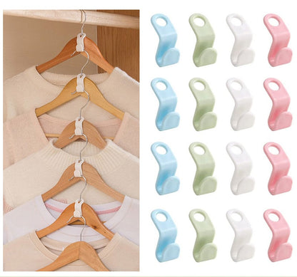 🔥Space-Saving Clothes Hanger Connector Hooks