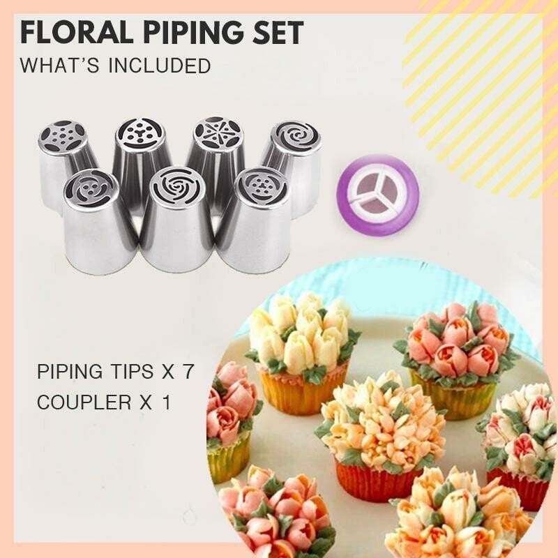 🎄Cake Decor Piping Tips